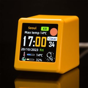 Stacja pogodowa I Want ZEGAR ELEKTORNICZNY LED S12 3