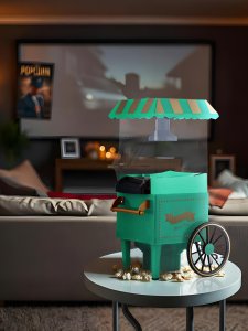 MASZYNKA DO POPCORNU 1200W RETRO POP-MA3 4