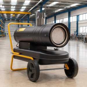 Nagrzewnica Olejowa Bezzapachowa z Termostatem LCD Komin Bardzo Mocna 20 KW 12