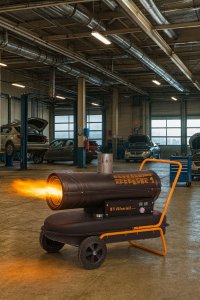 Nagrzewnica Olejowa Bezzapachowa z Termostatem LCD Komin Bardzo Mocna 20 KW 6