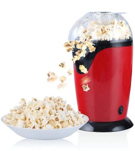 MASZYNKA MASZYNA URZĄDZENIE DO ROBIENIA POPCORNU BEZ TŁUSZCZU DOMOWA 1200W 6