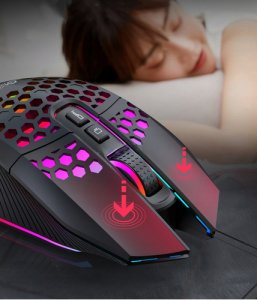 Mysza gamingowa czarna 3
