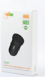 Ładowarka samochodowa CALL ME CA01 2.1A czarna 3