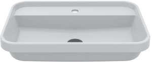 Umywalka wpuszczana MIRAGGIO OCEAN 60*40*15 Połysk Biała 8813901 3