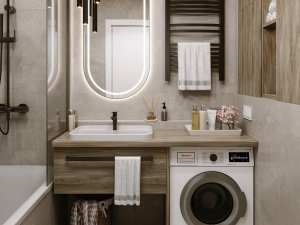 Umywalka wpuszczana MIRAGGIO OCEAN 60*40*15 Połysk Biała 8813901 8