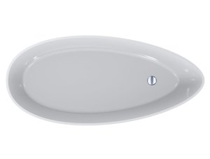 Wanna wolnostojaca MIRAGGIO MALDIVES 170*77*58 Połysk Biała 0000603 4