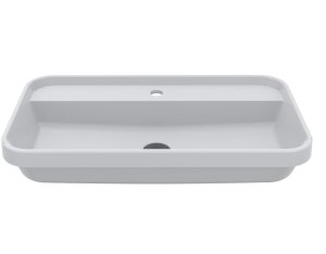 Umywalka wpuszczana MIRAGGIO OCEAN 70*40*15 Połysk Biała 8813680 2