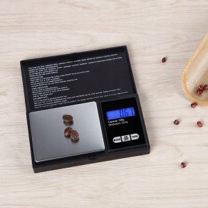 DOKŁADNA WAGA JUBILERSKA 500g 0,01g PRECYZYJNA KUCHENNA DOMOWA PODŚWIETLANA 12