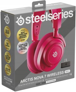 Steelseries Arctis Nova 7 Wireless Gen 2 gaming headset, magenta 7