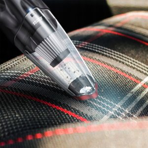 Mocny Odkurzacz Samochodowy Ręczny Z Latarką Filtr Hepa 12V 100W Końcówki 7