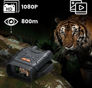 LORNETKA NOKTOWIZYJNA NOKTOWIZOR PODCZERWIEŃ DZIEŃ NOC 2,8" 800m ZOOM x10 2