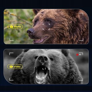 LORNETKA NOKTOWIZYJNA NOCNA NOKTOWIZOR PODCZERWIEŃ 5000mah 3" 800m ZOOM x10 6