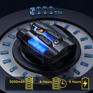 LORNETKA NOKTOWIZYJNA NOCNA NOKTOWIZOR PODCZERWIEŃ 5000mah 3" 800m ZOOM x10 7