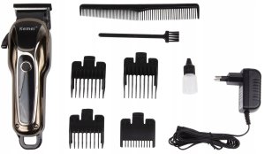 Profesjonalna Maszynka Trymer Do Strzyżenia Włosów I Brody Kemei Km-1990 3