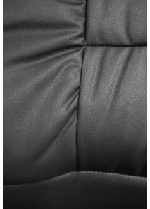 Krzesło biurowe Fotel biurowy czarny regulowane krzesło gabinetowy 13