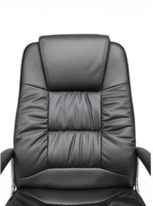 Krzesło biurowe Fotel biurowy czarny regulowane krzesło gabinetowy 14