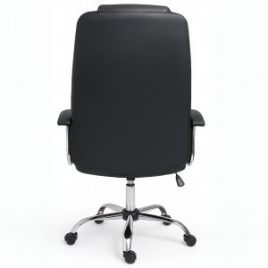 Krzesło biurowe Fotel biurowy czarny regulowane krzesło gabinetowy 5