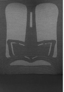 Fotel obrotowy czarny siatka krzesło ergonomiczny z zagłówkiem 17