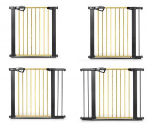 Milly Mally Bramka zabezpieczająca Barierka na schody z rozszerzeniami Guardy 104 Black 6