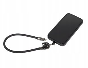 Kabel USB-C M/M smycz / brelok 0.3M 240W Lanberg - czarny 6
