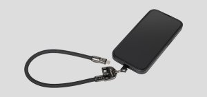Kabel USB-C M/M smycz / brelok 0.3M 240W Lanberg - czarny 9
