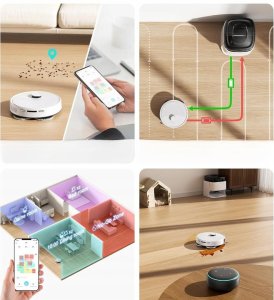 LEFANT M3 Gen2 robot sprzątający 12000Pa z stacją sterowanie głosem 2