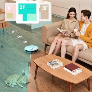 LEFANT M3 Gen2 robot sprzątający 12000Pa z stacją sterowanie głosem 5