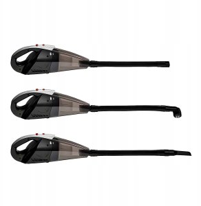 MOCNY Odkurzacz samochodowy z latarką filtr HEPA 12V 120W +torba i końcówki JY007 8