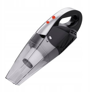 MOCNY Odkurzacz samochodowy z latarką filtr HEPA 12V 120W +torba i końcówki JY007 10