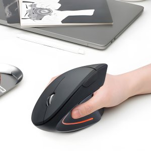 Myszka wertykalna RENEW FORCE pionowa MYSZ ergonomiczna bezprzewodowa CICHA BM-210 5