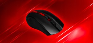 WYSOKI POŁYSK Cicha mysz myszka bezprzewodowa optyczna 6 przycisków DPI1600 BM-260 5