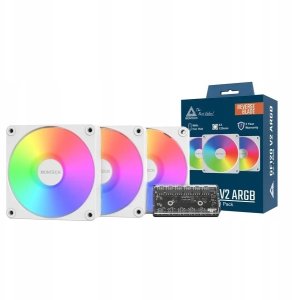 GF120R V2 ARGB(weiß/weiß, 3er Pack, Reverse, 120 mm) 3