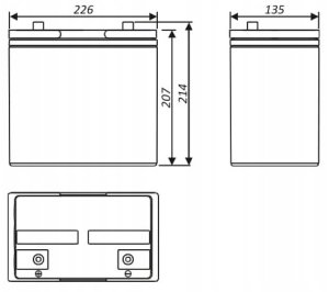 AKUMULATOR 12V/55AH-MWL MW POWER 2