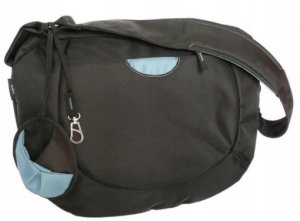 Torba Natec *Natec Impress Orange Black - Blue, czarno-niebieska torba na laptopa 15,4", IM-ORA-B-154 3