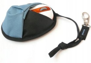 Torba Natec *Natec Impress Orange Black - Blue, czarno-niebieska torba na laptopa 15,4", IM-ORA-B-154 4