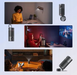 NEBULA Capsule D4112 Projektor z Wi-Fi 2h odtwarzania 1280x720 DLP 4