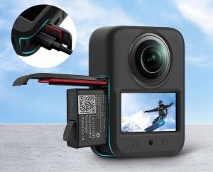 Etui Case Osłona Silikonowa Futerał + Dekielek na Obiektywy do DJI Osmo 360 / PU783B 6