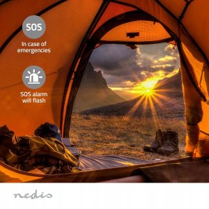 Radio Nedis Radio odbiornik Emergency radio DAB+ FM Solar Battery 5412810444175 RDDBCR2000GN (5412810444175) 9