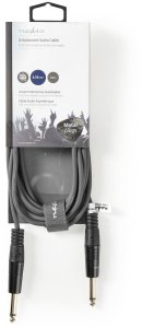 Kabelis Nedis 6.35mm - 6.35mm 3m 5412810296088 COTH23000GY30 (5412810296088) 3