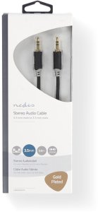 Kabel Nedis Kabelis AUX 3.5mm - 3.5mm 3m 5412810264919 CABW22000AT30 (5412810264919) 3