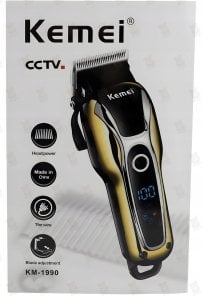 MASZYNKA DO GOLENIA STRZYŻENIA TRYMER DO WŁOSÓW BRODY BARBER KEMEI USB 10w1 8