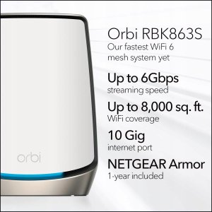 Router NETGEAR Orbi 860 3-pak (RBK863S-100EUS) 2