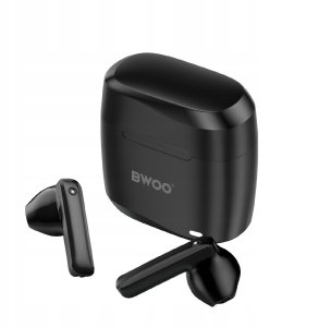 BWOO wireless TWS earphones BW94-BK black 5