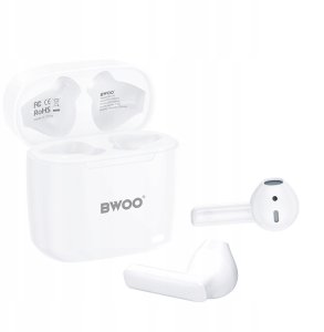 BWOO wireless TWS earphones BW94-WH white 3