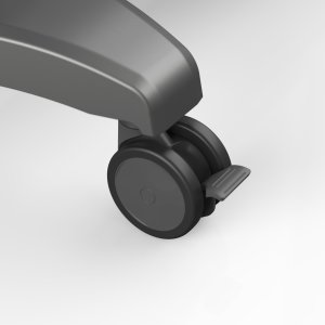 GF150G - Profesjonalny elektryczny mobilny stojak TV wózek do telewizorów LCD LED 75" - 120" 7