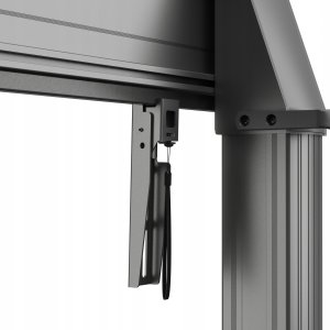 GF150G - Profesjonalny elektryczny mobilny stojak TV wózek do telewizorów LCD LED 75" - 120" 9