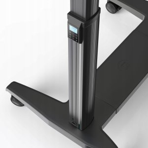 GF150G - Profesjonalny elektryczny mobilny stojak TV wózek do telewizorów LCD LED 75" - 120" 10