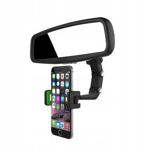UCHWYT NA TELEFON DO SAMOCHOD NA LUSTERKO WSTECZNE 4