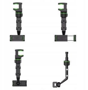 UCHWYT NA TELEFON DO SAMOCHOD NA LUSTERKO WSTECZNE 7