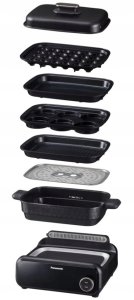 Panasonic NF-GM600 Multicooker wielofunkcyjny garnek 6w1 1400W 40-250 C 6